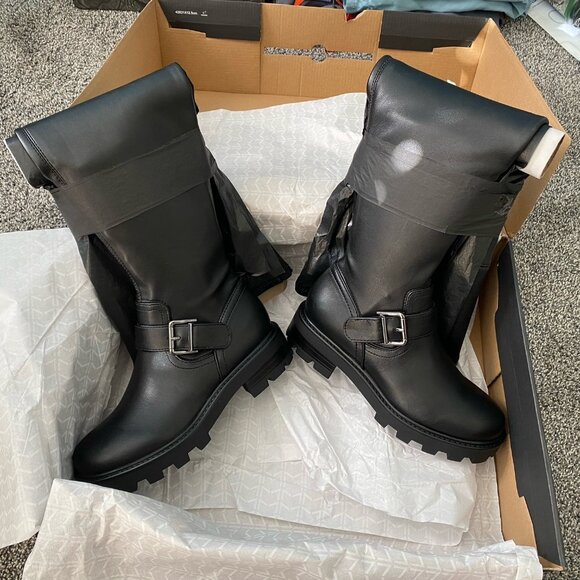 Marc Fisher Ganven OTK Moto Boots (Size 5.5) - Picture 2 of 4